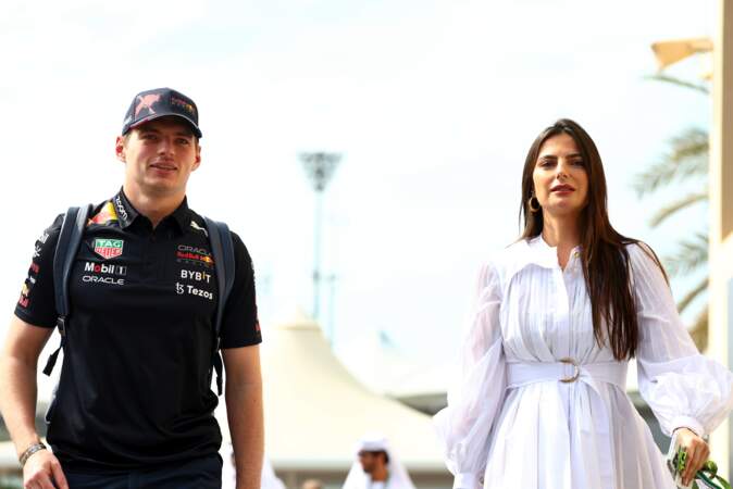 Max Verstappen et sa compagne Kelly Piquet 