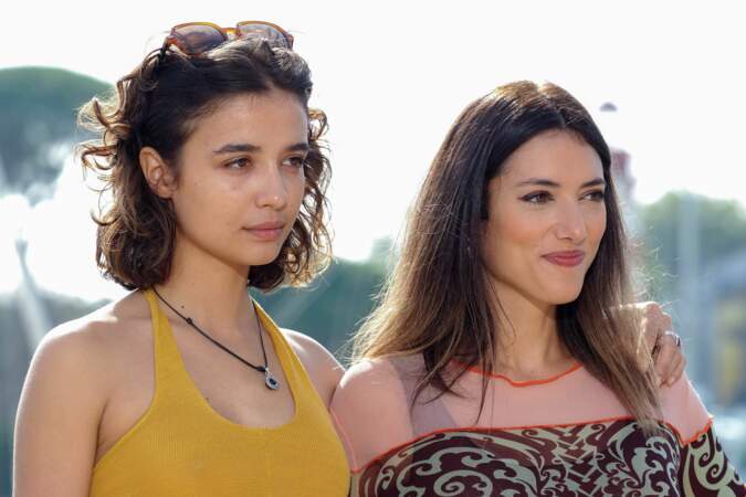 Carmen Kassovitz et Vanessa Guide en 2021 au Festival international du film de La Rochelle.