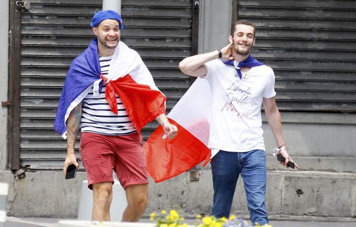 La France aussi, comme on a pu le voir avec Louis Sarkozy célébrant la coupe du monde des Bleus en 2018 dans les rues de New-York. 