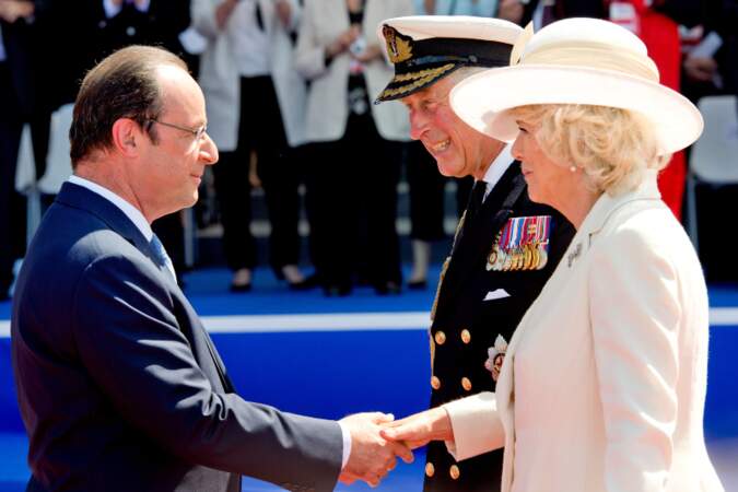 Cérémonie de commémoration du 70ème anniversaire du débarquement à Ouistreham.