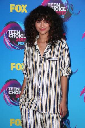 Une tenue pour le moins originale en 2017 lors des Teen Choice Awards à Los Angeles.